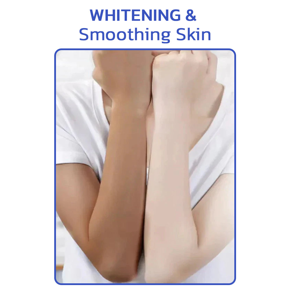 flysmus™ IvoryGlow Körper-Peeling-Gel mit Nicotinamid