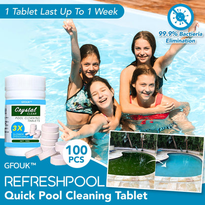 GFOUK™ RefreshPool Quick Pool Reinigungstablette (100 PCS)