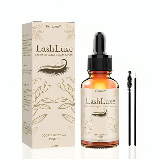 Furzero™ LashLuxe Rizinusöl Veganes Wachstumsserum