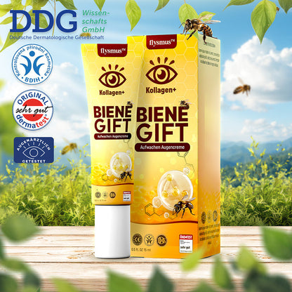 💕 flysmus™ Kollagen+ Bienengift Aufwachen Augencreme 🇩🇪 Vom Dermatologen genehmigt