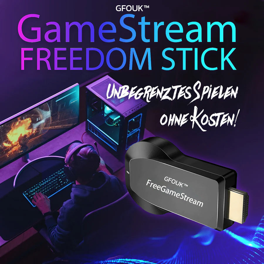 FreeGameStream GFOUK™ - Unbegrenztes Spielen zum Nulltarif