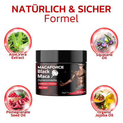 GFOUK™️ MACAFORCE Black Maca Gynäkomastie-Straffungscreme