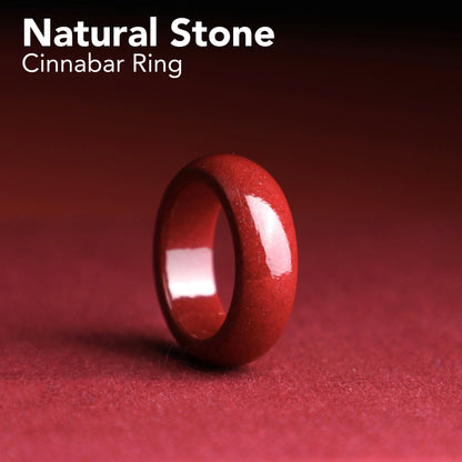 FengShui Zinnober Ring