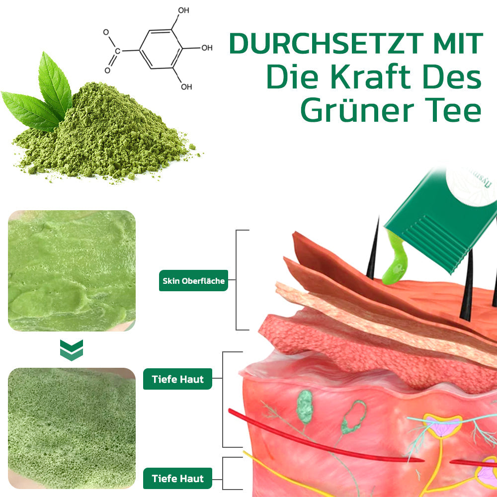 flysmus™ TRULYMI Grüner Tee Vitamin Entgiftungsmaske