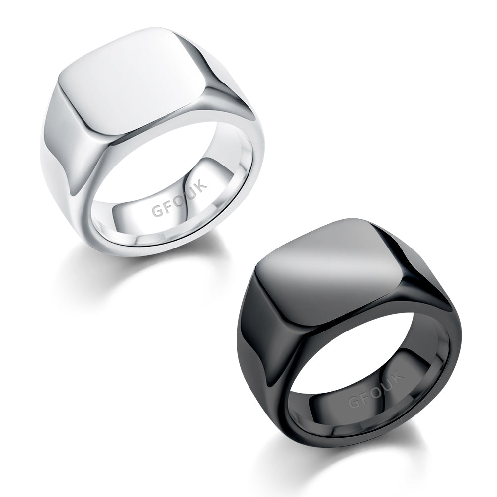 GFOUK™ Black Carbon Lvmphvity Reinigung TitanRing