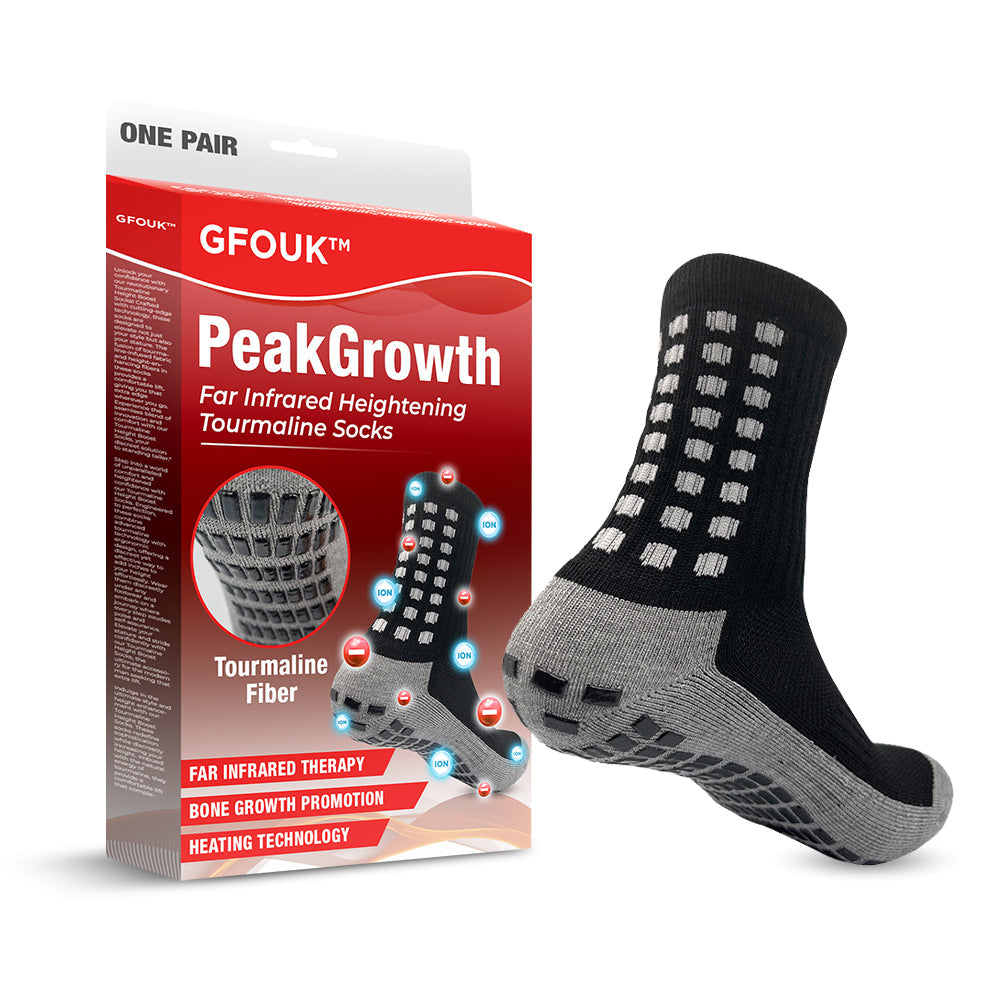 GFOUK™ PeakGrowth Far Infrared Heightening Turmalin Socken