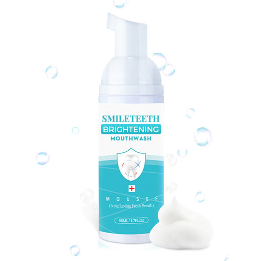 SmileTeeth Aufhellendes Mundwasser Mousse