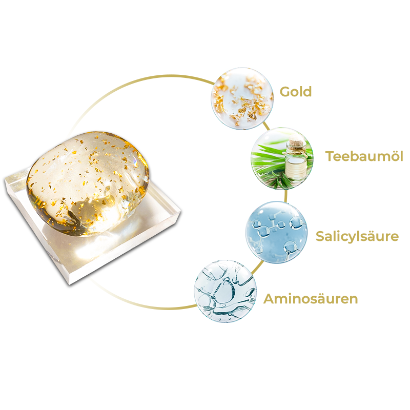 GFOUK™ AcneVe Anti-Milben Goldfolienseife