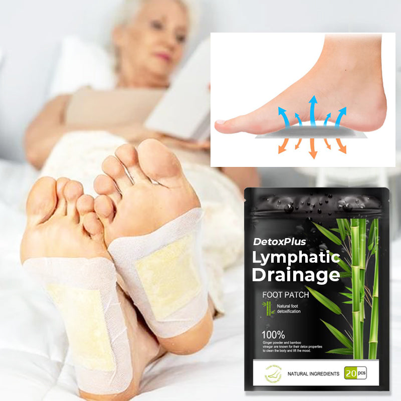 DetoxPlus Lymphdrainage Fußpflaster