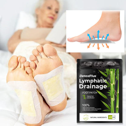 DetoxPlus Lymphdrainage Fußpflaster