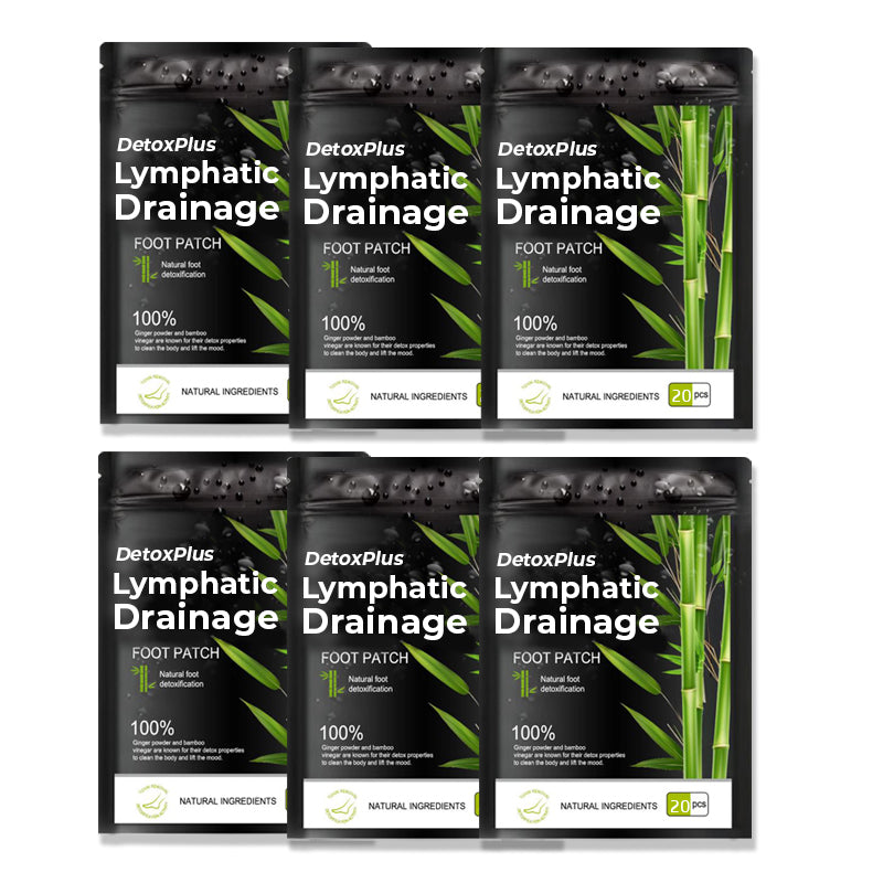 DetoxPlus Lymphdrainage Fußpflaster