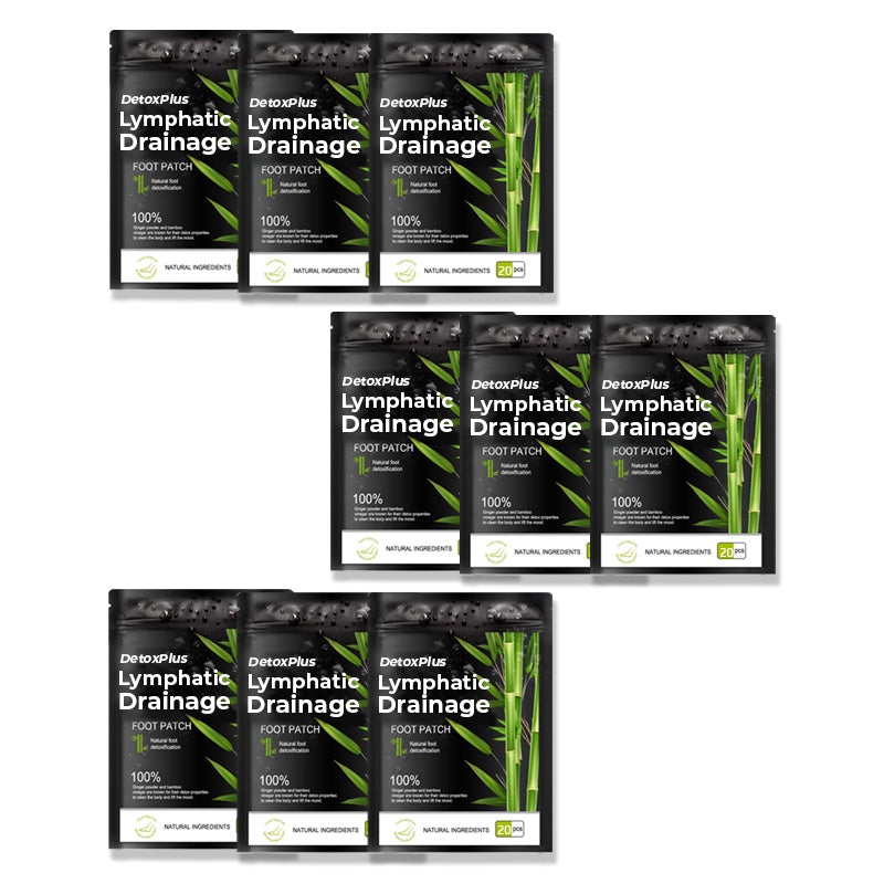 DetoxPlus Lymphdrainage Fußpflaster