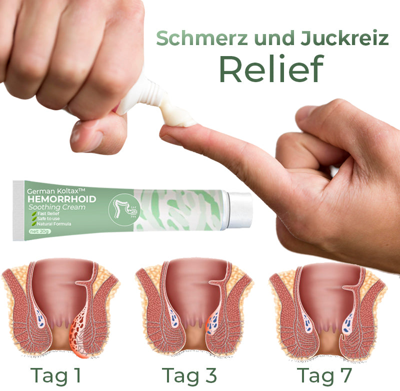 Deutsche Koltax™ Hämorrhoiden-Linderungscreme